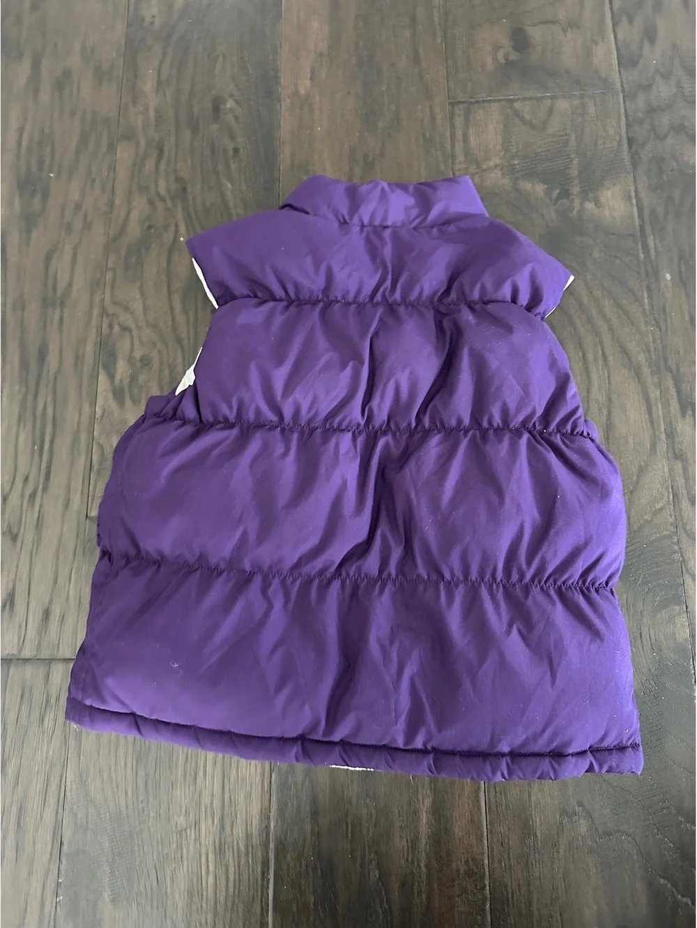 Polo Ralph Lauren Girl's Purple White Reversible Vest